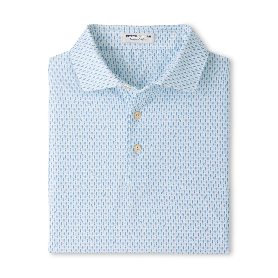 Peter Millar Weekend Wake Performance Jersey Polo-Men's Clothing-Kevin's Fine Outdoor Gear & Apparel