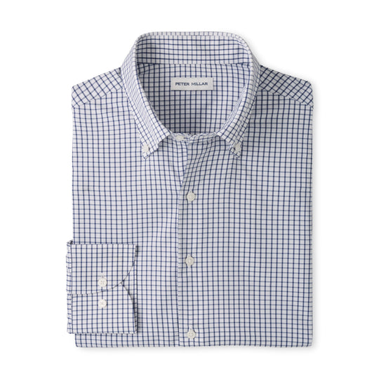 Peter Millar Hanford Performance Twill Sport Shirt-Men's Clothing-Kevin's Fine Outdoor Gear & Apparel