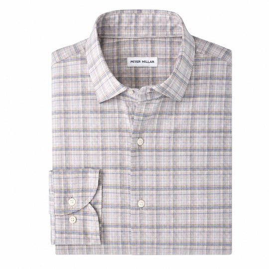 Peter Millar Griffin Crown Soft Twill Sport Shirt-Men's Clothing-Kevin's Fine Outdoor Gear & Apparel