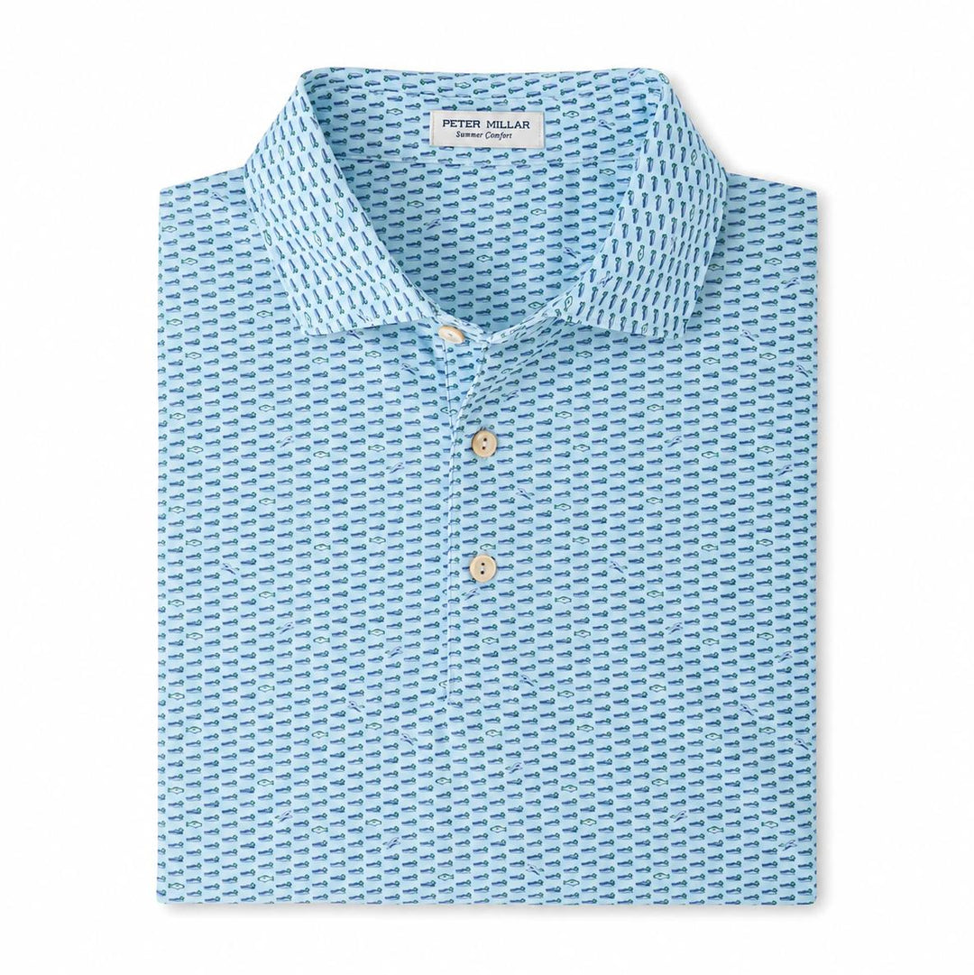 Peter Millar Duck Season Performance Mesh Polo-Men's Clothing-Kevin's Fine Outdoor Gear & Apparel