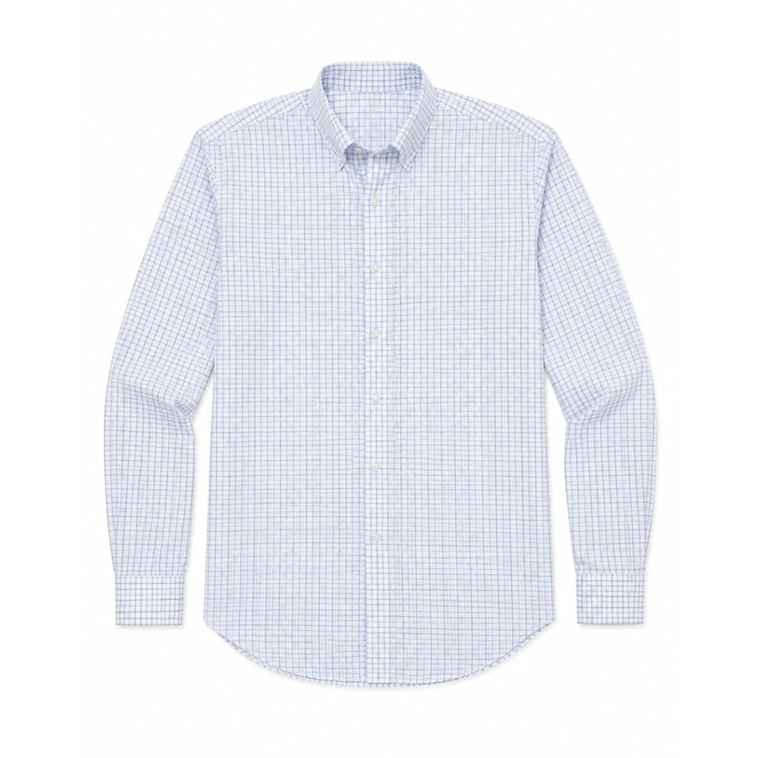 Peter Millar Bruce Crown Lite Cotton-Stretch Sport Shirt-Men's Clothing-Kevin's Fine Outdoor Gear & Apparel