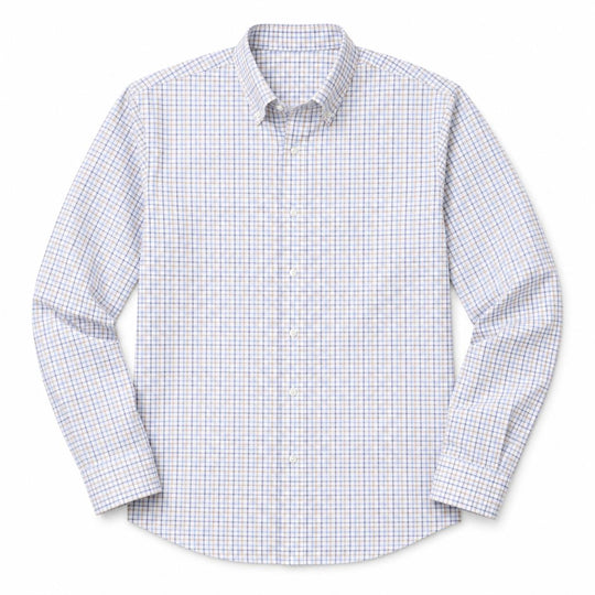 Peter Millar Bruce Crown Lite Cotton-Stretch Sport Shirt-Men's Clothing-Kevin's Fine Outdoor Gear & Apparel