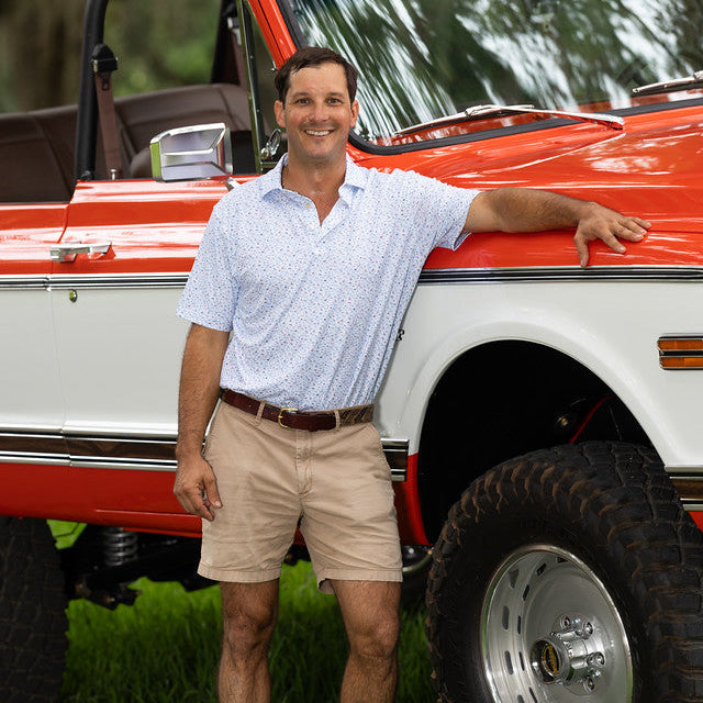 Peter Millar On The Hunt Performance Jersey Polo-Men's Clothing-Kevin's Fine Outdoor Gear & Apparel