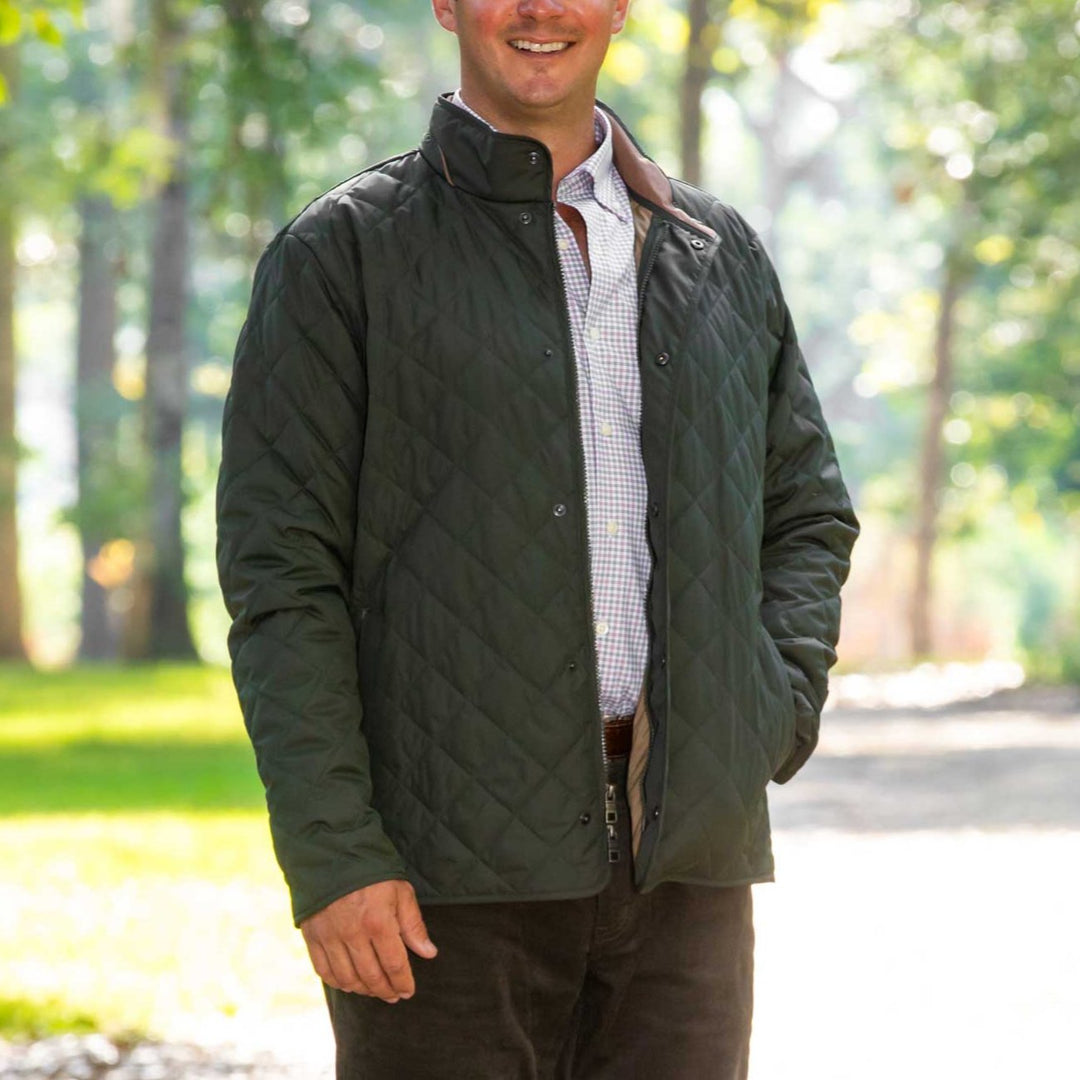 Peter Millar Suffolk Quilted Travel Coat-Men's Clothing-Kevin's Fine Outdoor Gear & Apparel