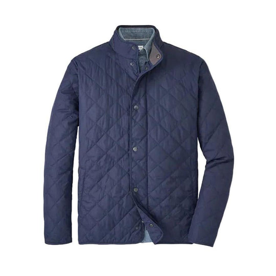 Peter Millar Suffolk Quilted Travel Coat-Men's Clothing-Kevin's Fine Outdoor Gear & Apparel