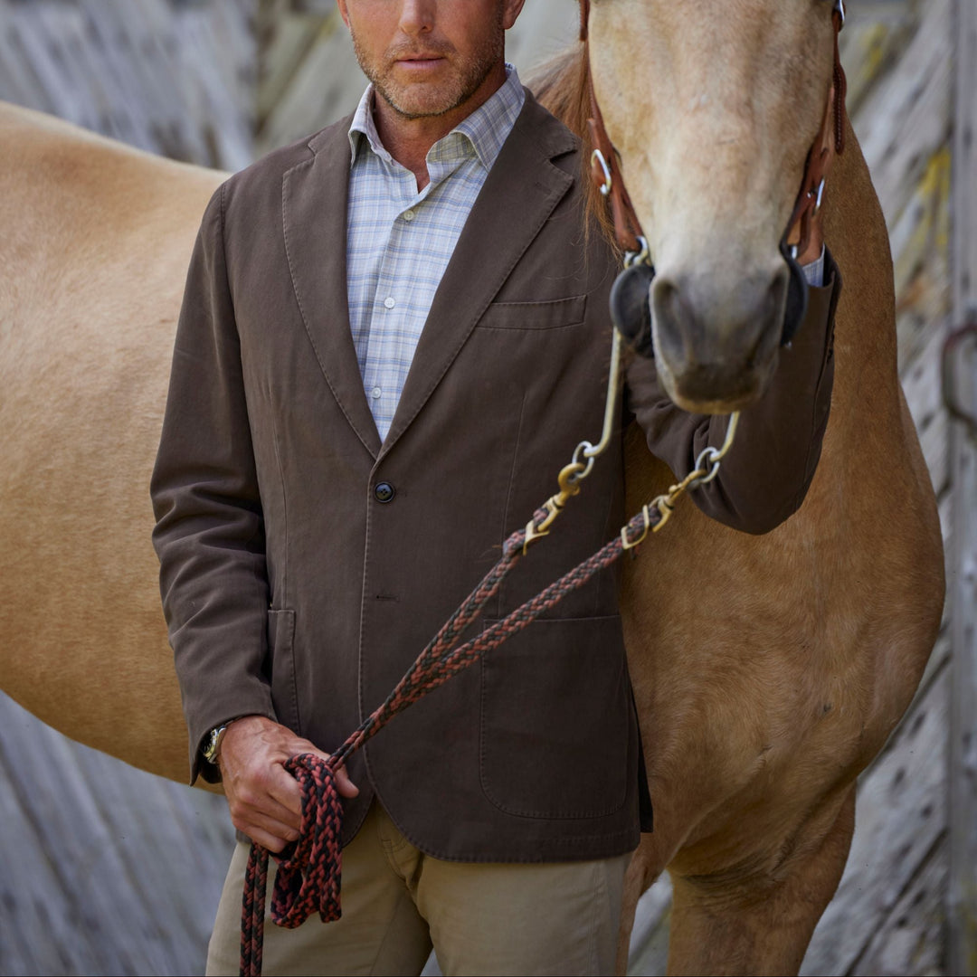 Peter Millar Chatham Cotton Cashmere Soft Jacket-Men's Clothing-Kevin's Fine Outdoor Gear & Apparel