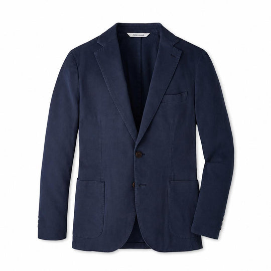 Peter Millar Chatham Cotton Cashmere Soft Jacket-Men's Clothing-Kevin's Fine Outdoor Gear & Apparel