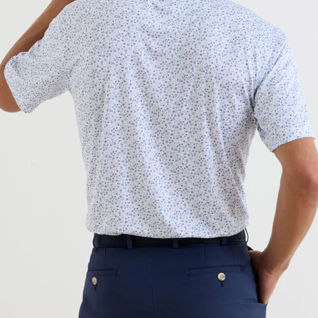 Peter Millar Oyster Roast Performance Jersey Polo-Men's Clothing-Kevin's Fine Outdoor Gear & Apparel