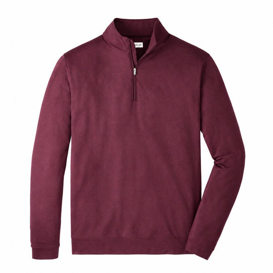 Peter Millar Perth Herringbone Performance Quarter-Zip-Men's Clothing-Kevin's Fine Outdoor Gear & Apparel