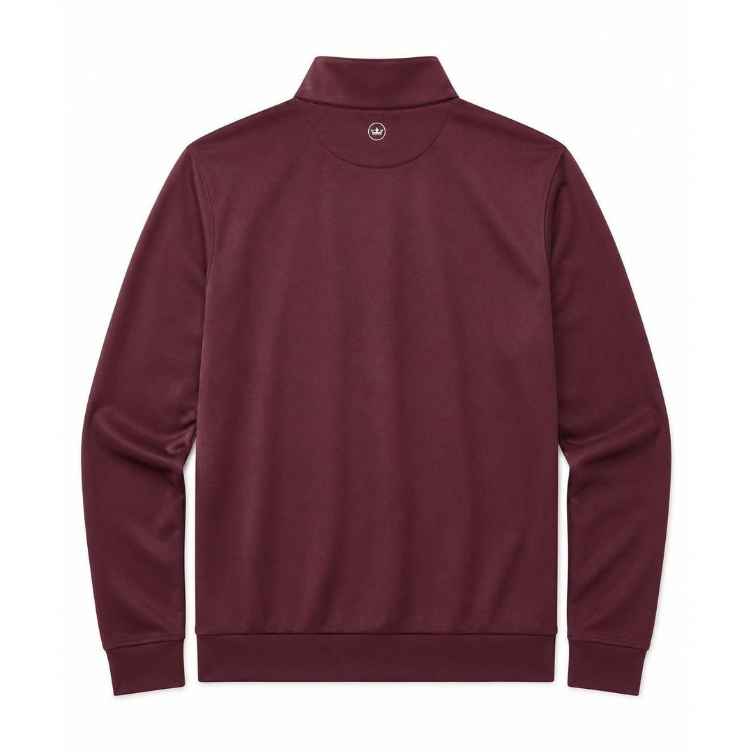 Peter Millar Perth Herringbone Performance Quarter-Zip-Men's Clothing-Kevin's Fine Outdoor Gear & Apparel