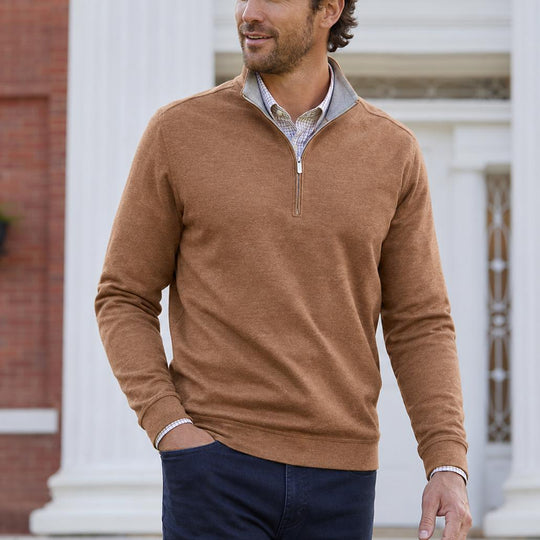 Peter Millar Crown Comfort Pullover-Men's Clothing-Kevin's Fine Outdoor Gear & Apparel