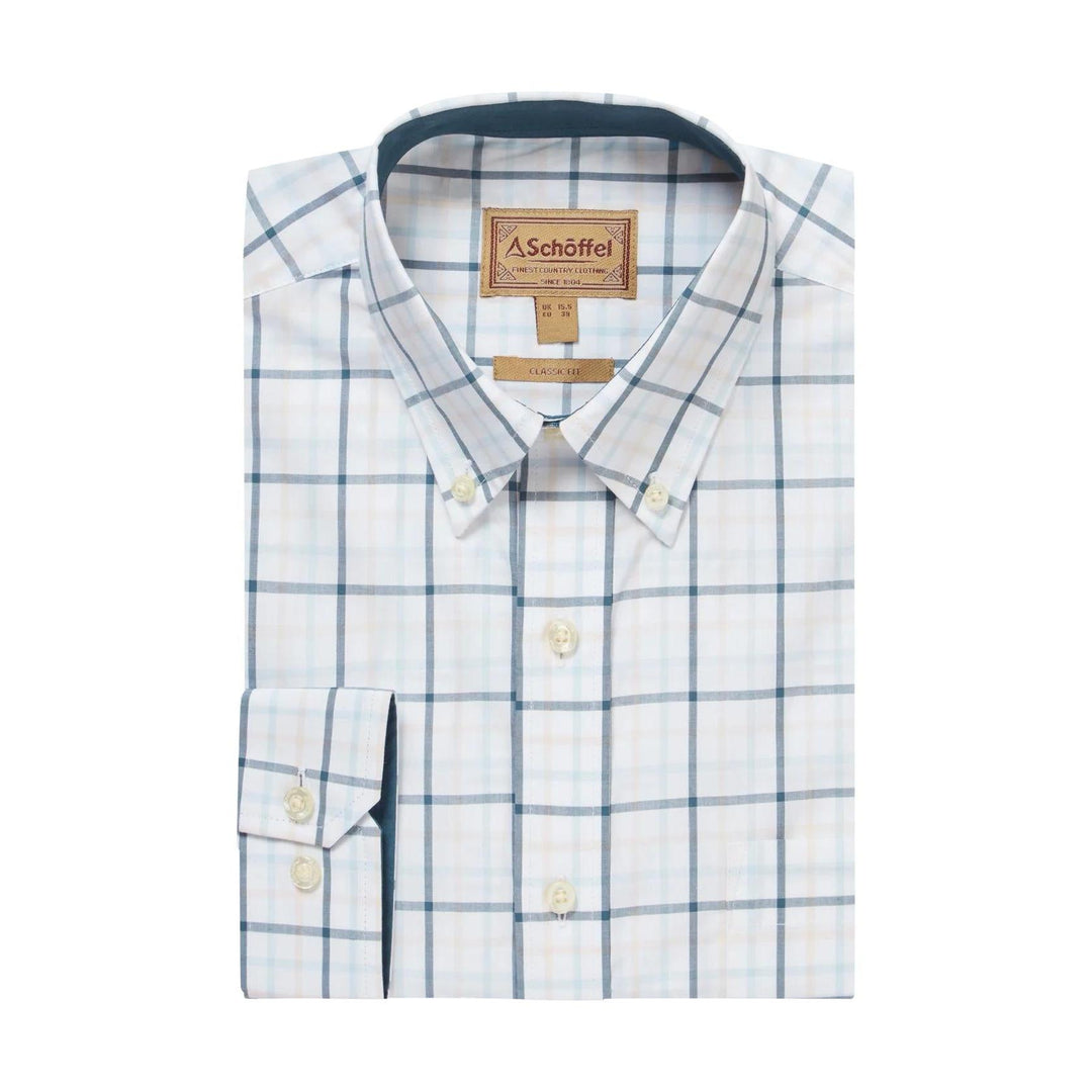 Schoffel Men's Holkham Classic Shirt-Men's Clothing-Kevin's Fine Outdoor Gear & Apparel
