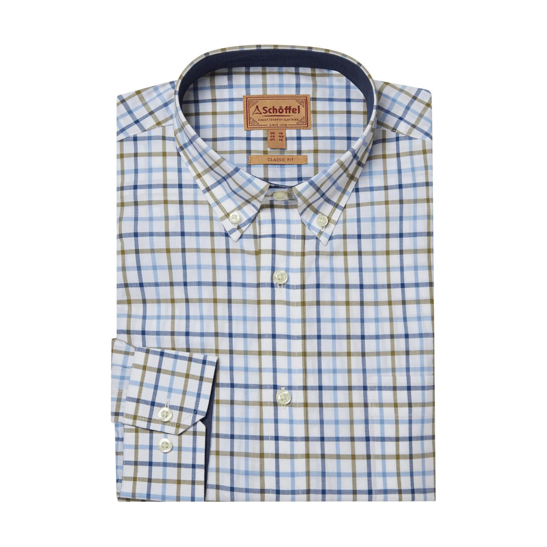 Schoffel Men's Holkham Classic Shirt-Men's Clothing-Kevin's Fine Outdoor Gear & Apparel