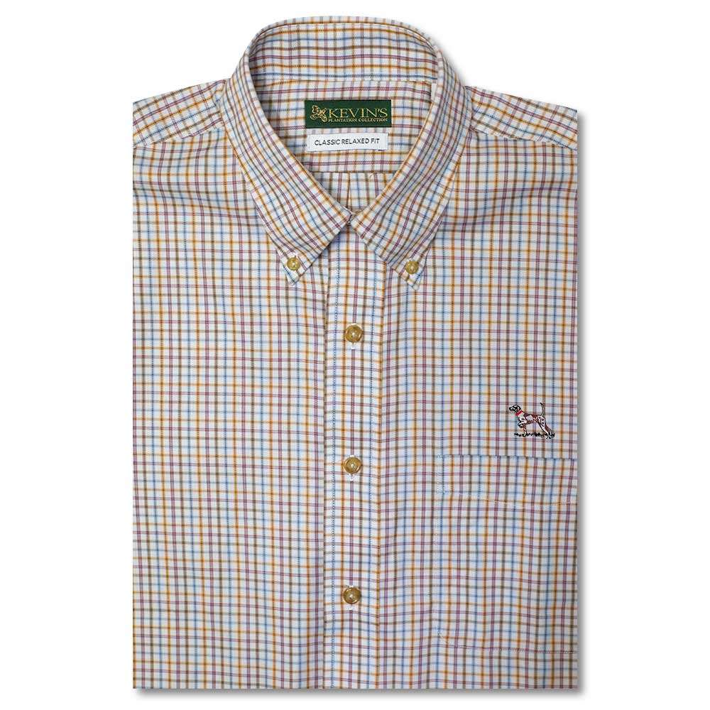 Kevin's Wrinkle Free Multi Tattersall Shirt-Multi Pointer-S-Kevin's Fine Outdoor Gear & Apparel