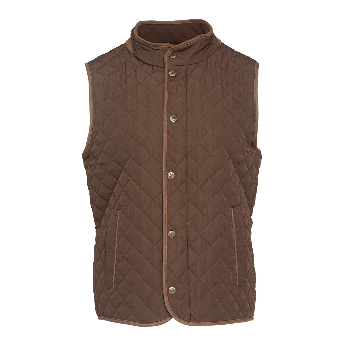 Kevin's Quilted Field Vest-Men's Clothing-Brown-M-Kevin's Fine Outdoor Gear & Apparel