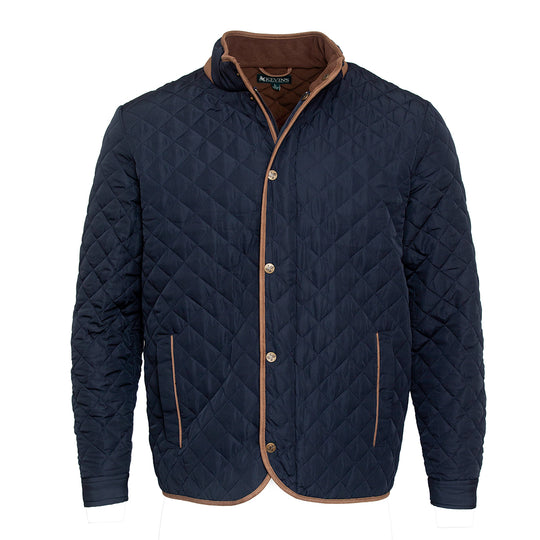 Kevin's Quilted Field Coat-Men's Clothing-Navy-S-Kevin's Fine Outdoor Gear & Apparel