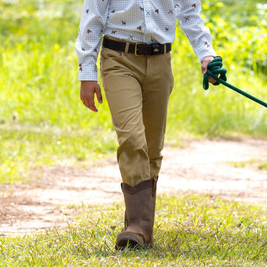 Kevin's Children's Performance Briar Pants-Children's Clothing-Khaki-2-Kevin's Fine Outdoor Gear & Apparel