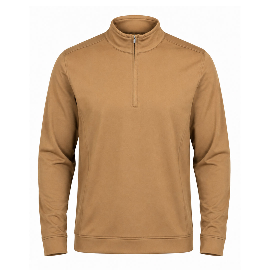 Kevin's Red Hills Performance Quarter Zip-British Khaki-S-Kevin's Fine Outdoor Gear & Apparel