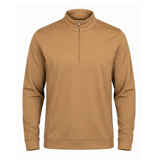 Kevin's Red Hills Performance Quarter Zip-British Khaki-S-Kevin's Fine Outdoor Gear & Apparel