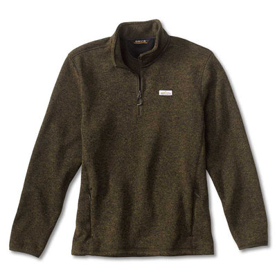 Orvis R65 1/4 Zip Fleece Sweater-Tarragon-S-Kevin's Fine Outdoor Gear & Apparel