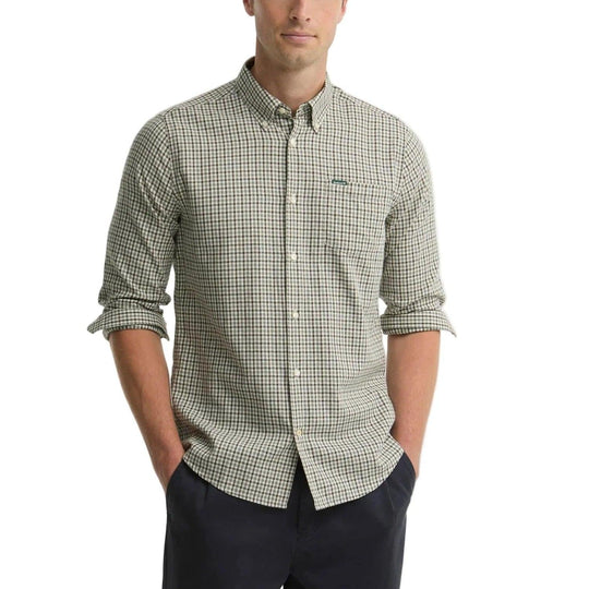 Barbour Padshaw Tailored Gingham Shirt-Men's Clothing-Kevin's Fine Outdoor Gear & Apparel