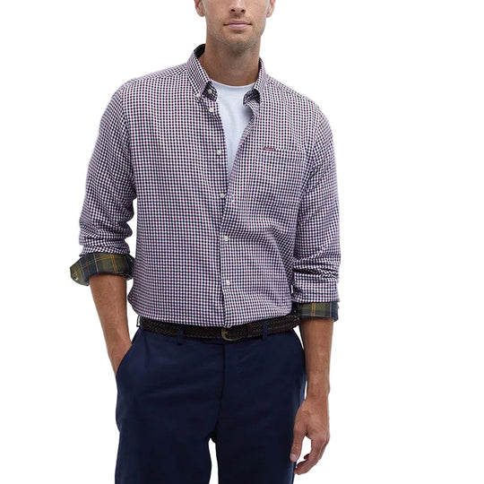 Barbour Padshaw Tailored Gingham Shirt-Men's Clothing-Kevin's Fine Outdoor Gear & Apparel
