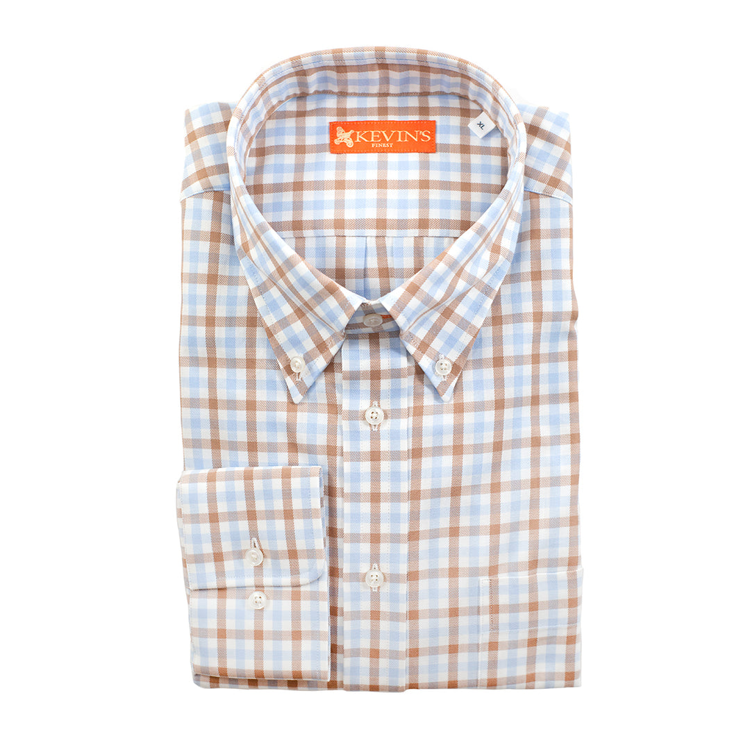 Kevin's Finest 100% Cotton Tattersall Shirt-Men's Clothing-Kevin's Fine Outdoor Gear & Apparel