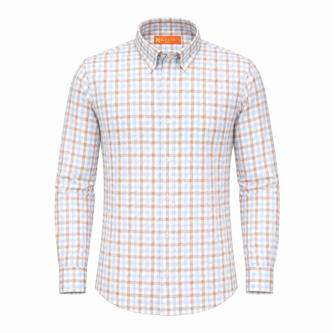 Kevin's Finest 100% Cotton Tattersall Shirt-Men's Clothing-Kevin's Fine Outdoor Gear & Apparel