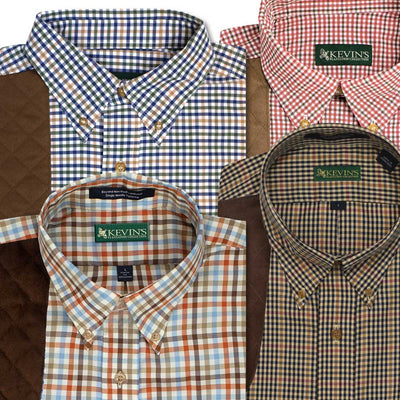 Kevin's Performance Classic Plaid Right Hand Shooting Shirt-Men's Clothing-Kevin's Fine Outdoor Gear & Apparel