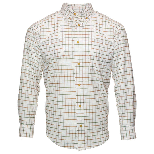 Kevin's Performance Classic Plaid Dress Shirt-Men's Clothing-Moss/Mocha Tattersall-S-Kevin's Fine Outdoor Gear & Apparel