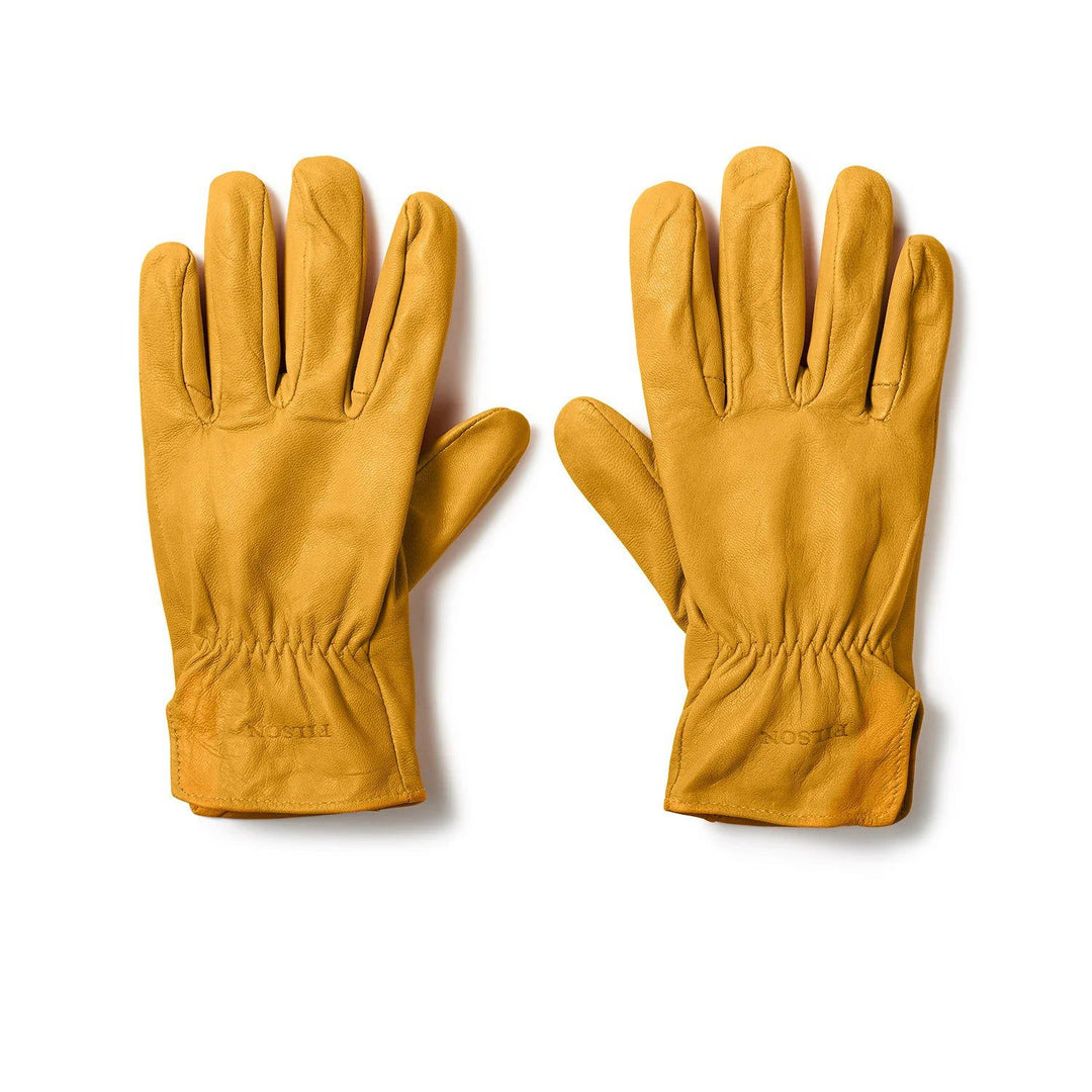 Filson Original Goatskin Gloves-Men's Accessories-Tan-M-Kevin's Fine Outdoor Gear & Apparel