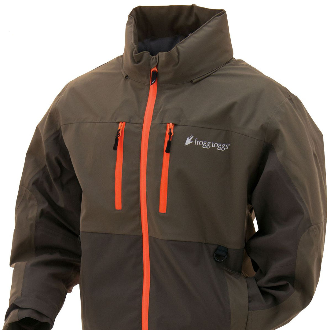 Frogg Toggs Pilot II Guide Jacket-Men's Clothing-STONE/TAUPE/BLAZE-SM-Kevin's Fine Outdoor Gear & Apparel