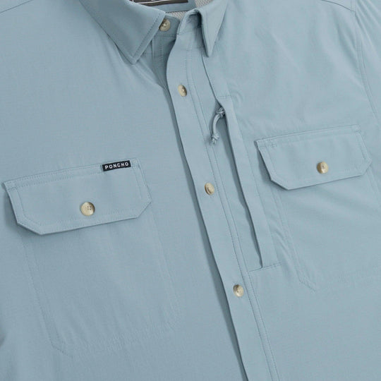 Poncho The Ditch Plain Tuff-Thread Short Sleeve Shirt-Men's Clothing-Kevin's Fine Outdoor Gear & Apparel