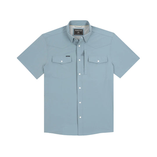 Poncho The Biscayne Western Tuff-Thread Short Sleeve Shirt-Men's Clothing-Kevin's Fine Outdoor Gear & Apparel
