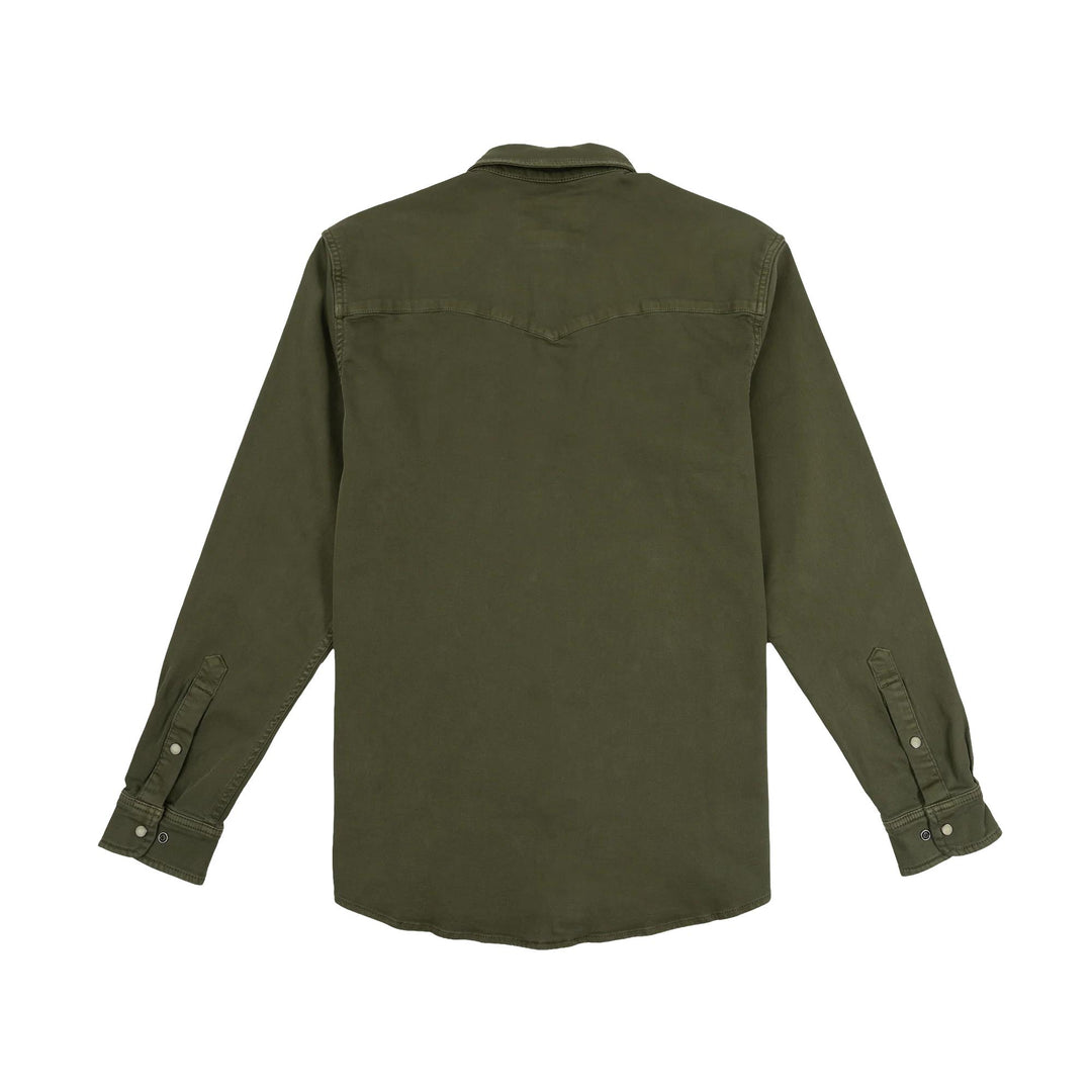 Poncho The Hidalgo Western Denim Long Sleeve Shirt-Men's Clothing-Kevin's Fine Outdoor Gear & Apparel