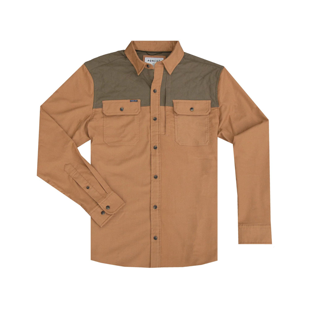 Poncho The Ditch Chicken Flannel Long Sleeve Shirt-Men's Clothing-Kevin's Fine Outdoor Gear & Apparel