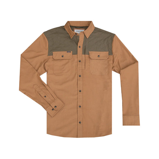 Poncho The Ditch Chicken Flannel Long Sleeve Shirt-Men's Clothing-Kevin's Fine Outdoor Gear & Apparel