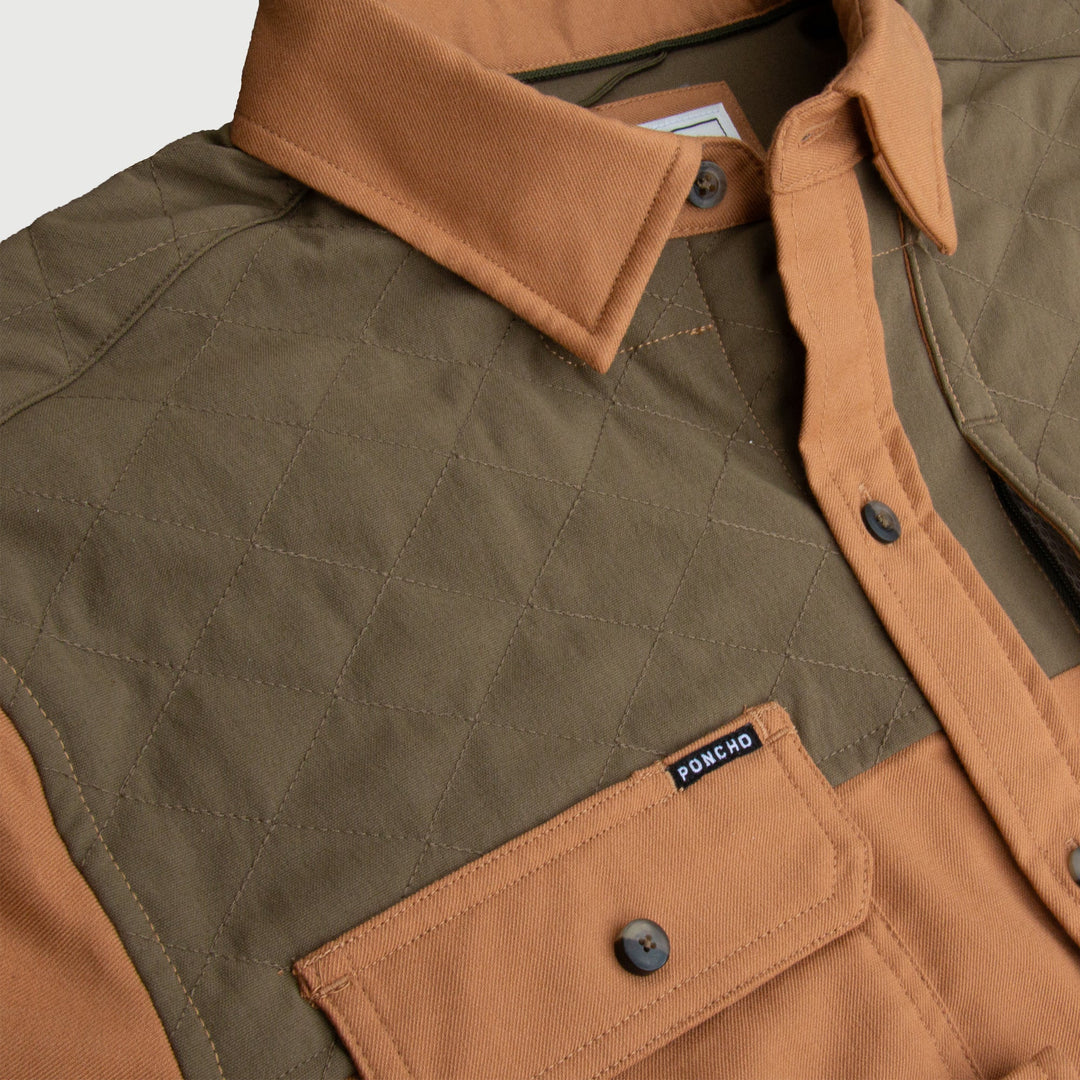 Poncho The Ditch Chicken Flannel Long Sleeve Shirt-Men's Clothing-Kevin's Fine Outdoor Gear & Apparel