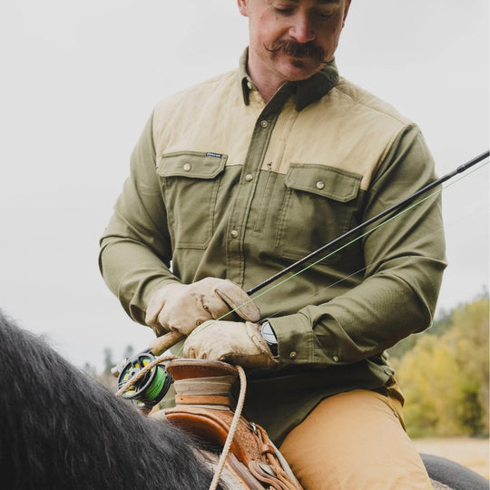 Poncho The Roosevelt Flannel Long Sleeve Shirt-Men's Clothing-Kevin's Fine Outdoor Gear & Apparel
