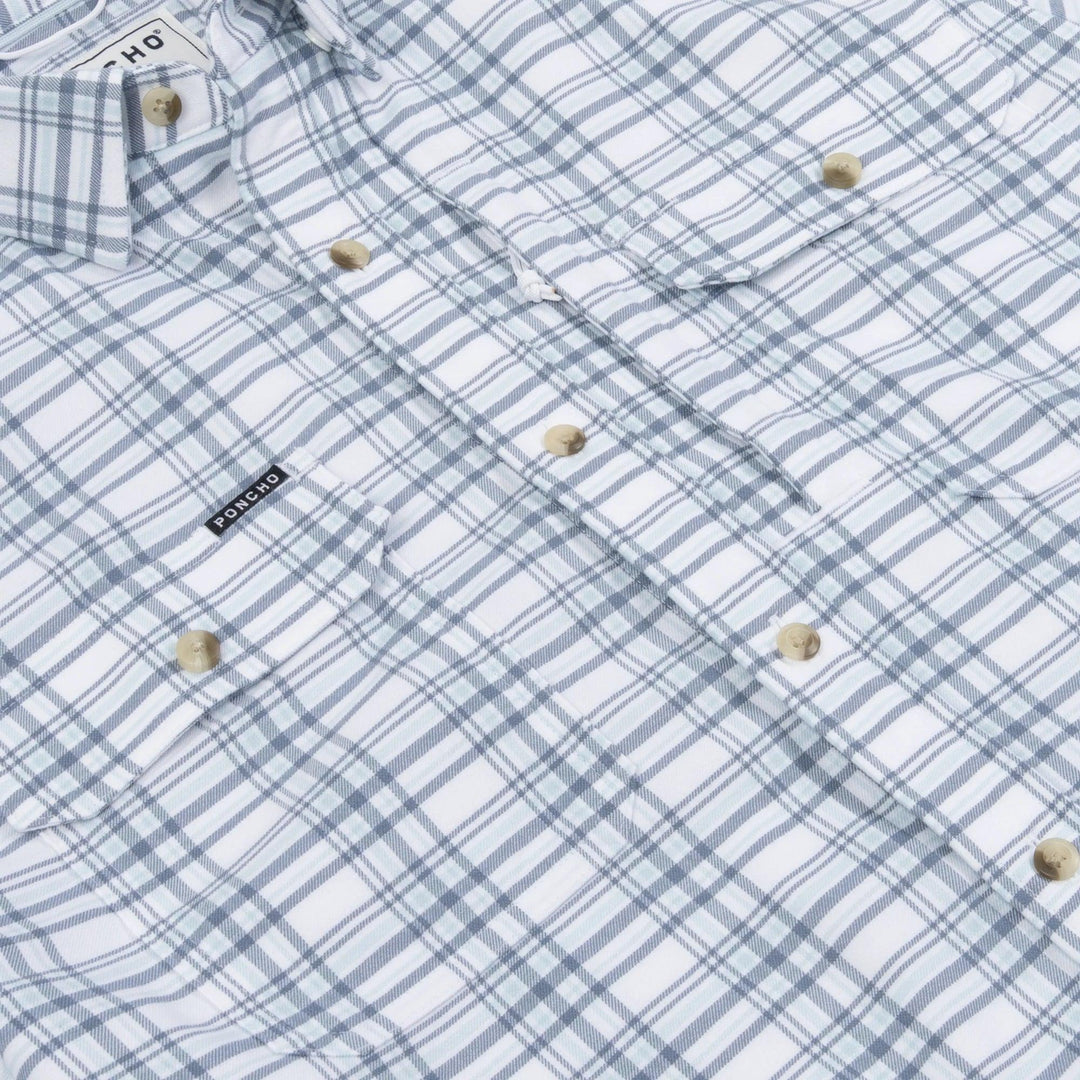 Poncho The Fog Horn Flannel Long Sleeve Shirt-Men's Clothing-Kevin's Fine Outdoor Gear & Apparel