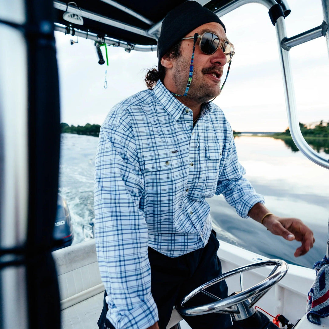 Poncho The Fog Horn Flannel Long Sleeve Shirt-Men's Clothing-Kevin's Fine Outdoor Gear & Apparel