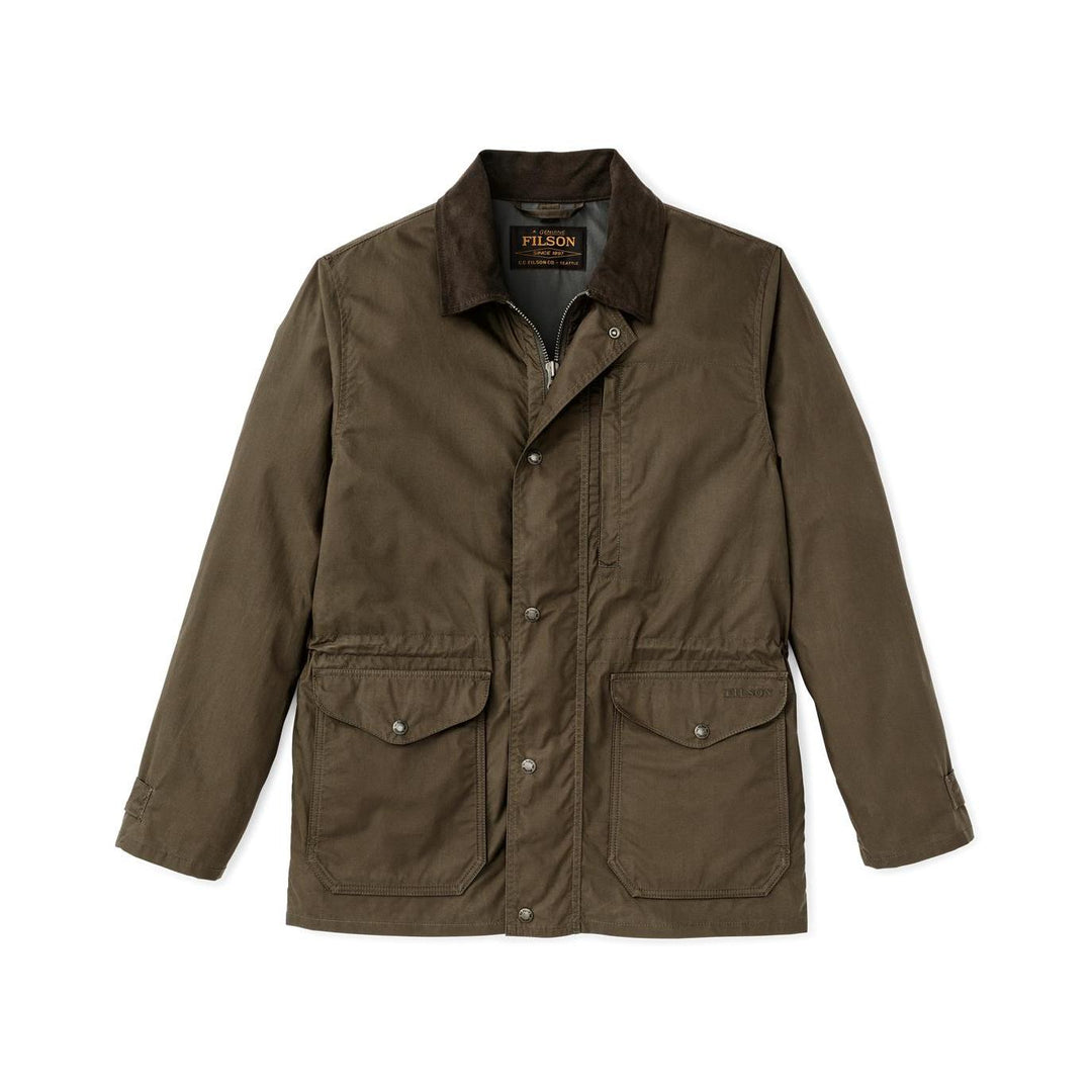Filson Dry Wax Mile Marker Coat-Men's Clothing-Kevin's Fine Outdoor Gear & Apparel