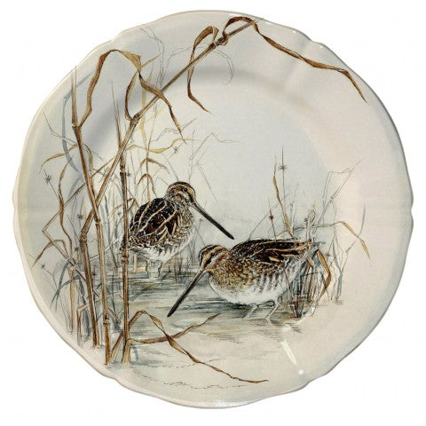 Sologne Game China - Salad/Dessert Plate-Home/Giftware-Snipe-Kevin's Fine Outdoor Gear & Apparel