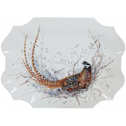 Sologne Pheasant Serving Platter-Home/Giftware-Kevin's Fine Outdoor Gear & Apparel