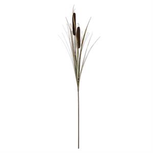 42" Dark Brown Double Cattail Stem-Home/Giftware-Kevin's Fine Outdoor Gear & Apparel