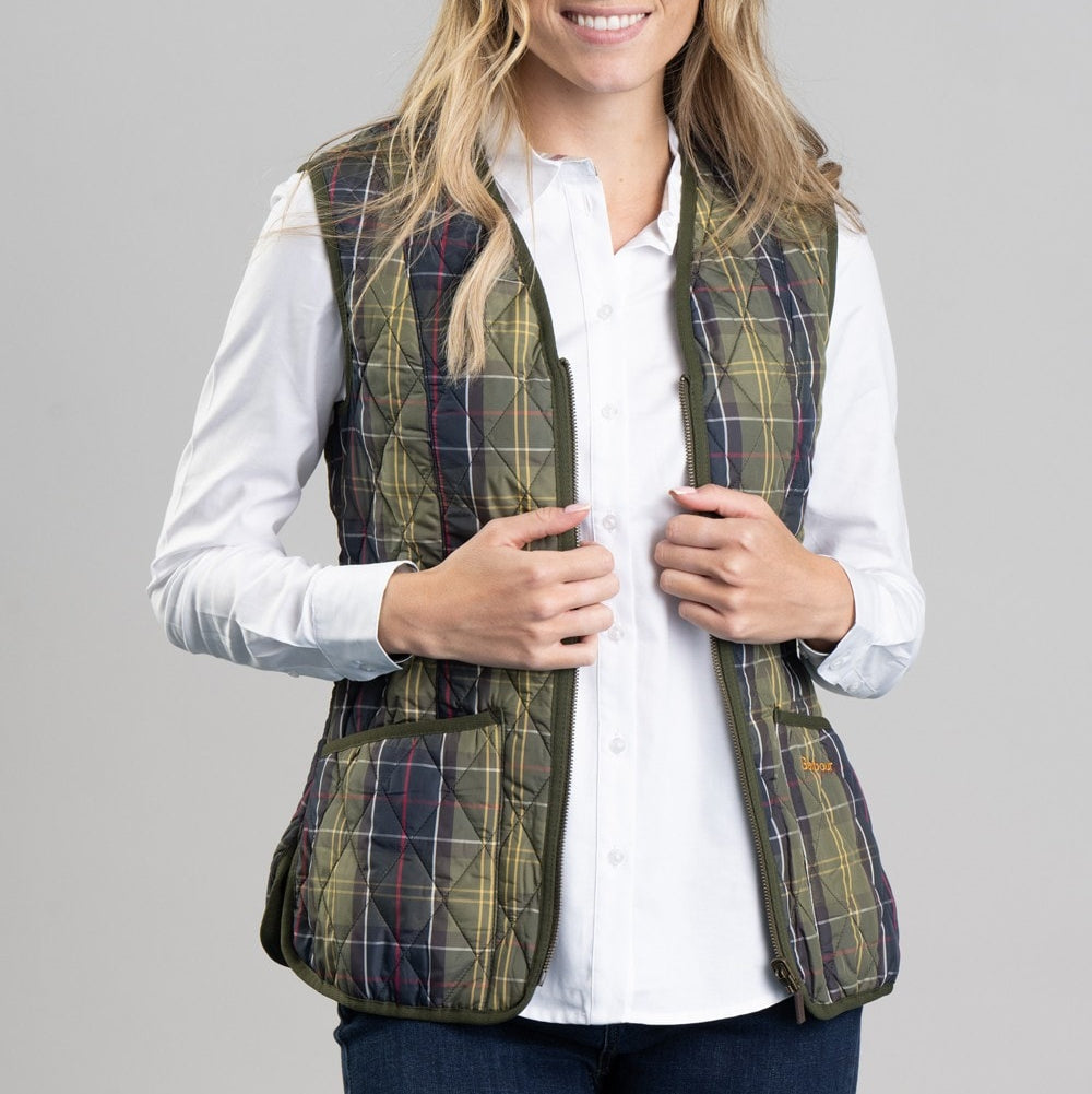 Barbour Women's Tartan Betty Liner-Women's Clothing-Kevin's Fine Outdoor Gear & Apparel