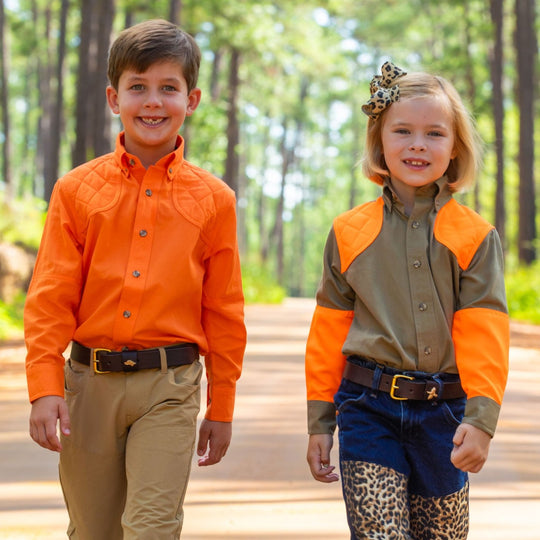 Kevin's Children's 100% Cotton Shooting Shirt-Children's Clothing-Kevin's Fine Outdoor Gear & Apparel