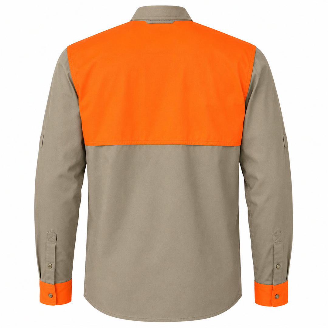 Kevin's Feather-Weight Vented-Back Dual Patch Long Sleeve Shooting Shirt-Men's Clothing-Kevin's Fine Outdoor Gear & Apparel