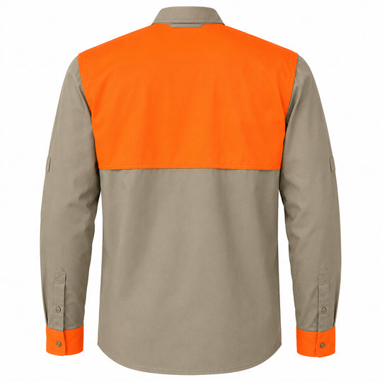 Kevin's Feather-Weight Vented-Back Dual Patch Long Sleeve Shooting Shirt-Men's Clothing-Kevin's Fine Outdoor Gear & Apparel