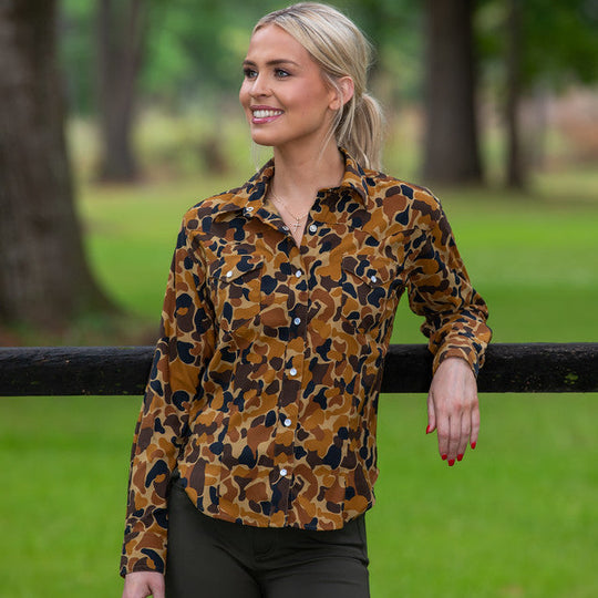 Kevin's Ladies Performance Western Shirt-Women's Clothing-Kevin's Fine Outdoor Gear & Apparel